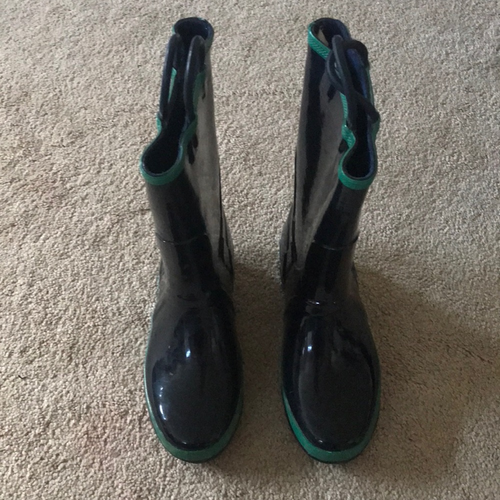 Northwest Territory girl size 3 navy rain boots - Picture 3 of 6